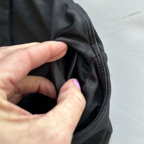 All Fenix Women Black Liquid Leopard Racerback Sporty Sports Bra Top‎ Size Small - Picture 7 of 13